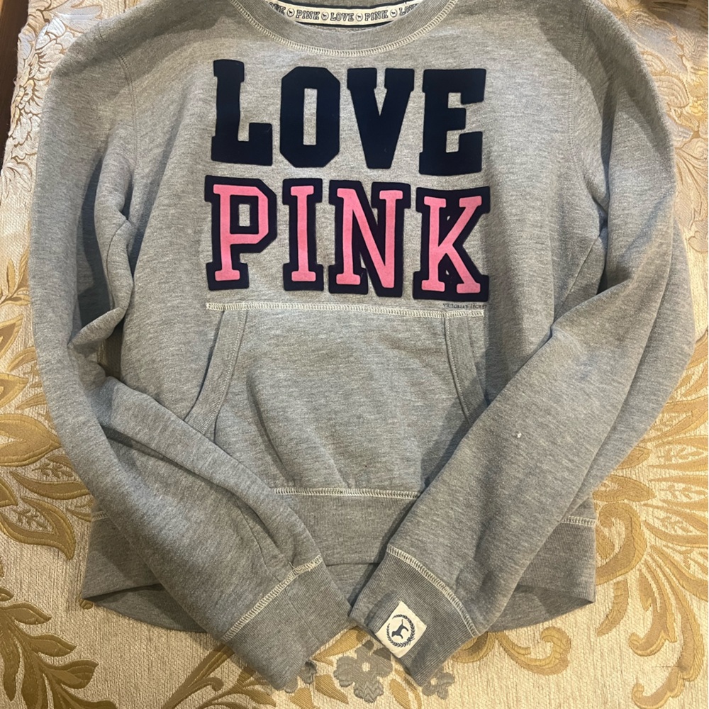 Pink, Victoria's Secret vintage sweatshirt, size medium